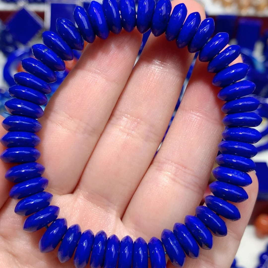 青金石未镶嵌10m手链