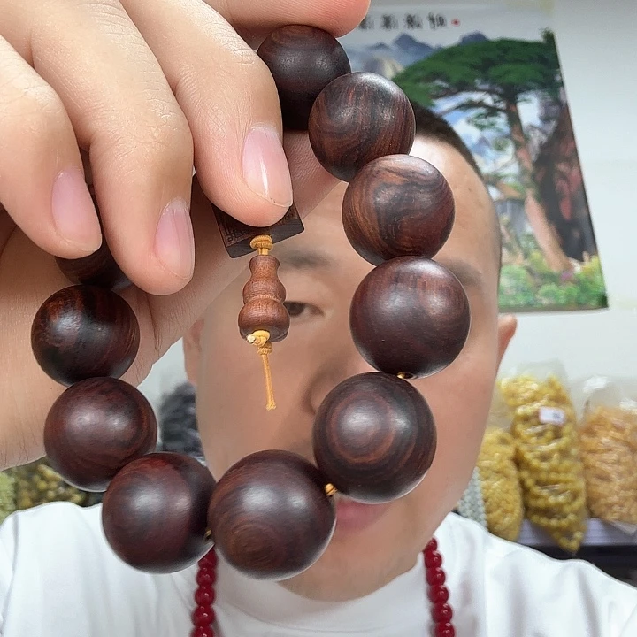非洲紫檀（红花梨）41号卡12的108颗红