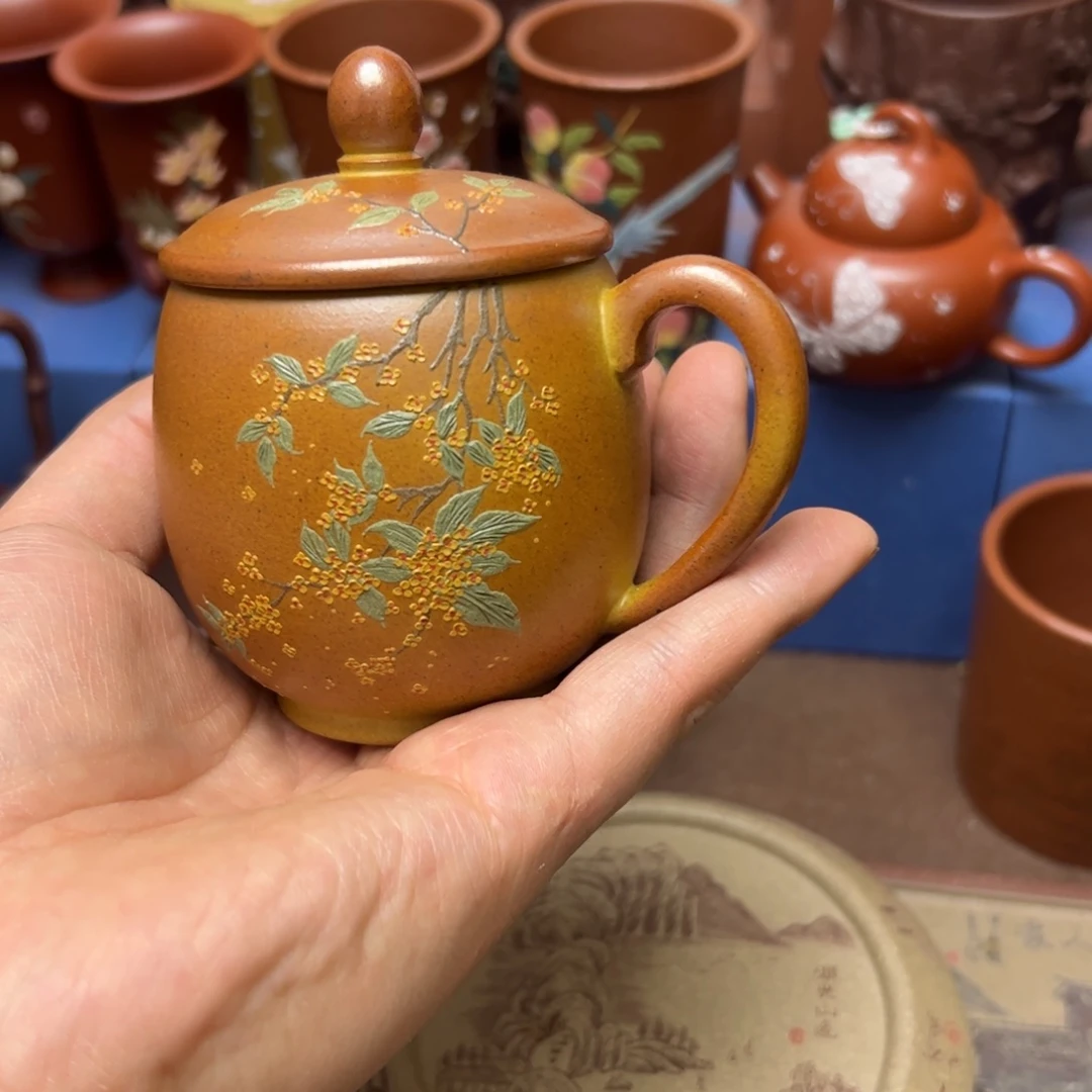 紫砂茶杯紫砂主人杯150cc