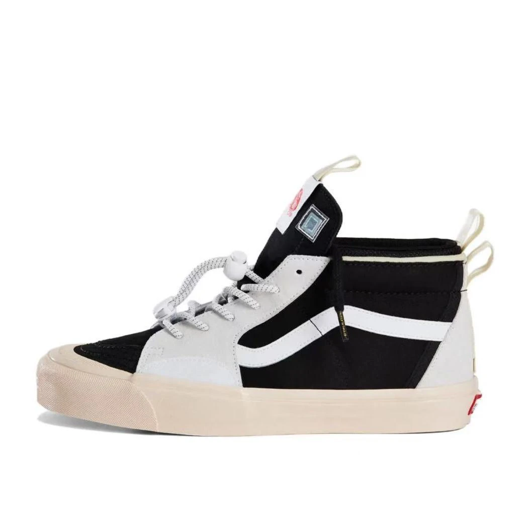 Vans黑白中帮advisory board crystals秋冬休闲滑板鞋VN000BW6BZW