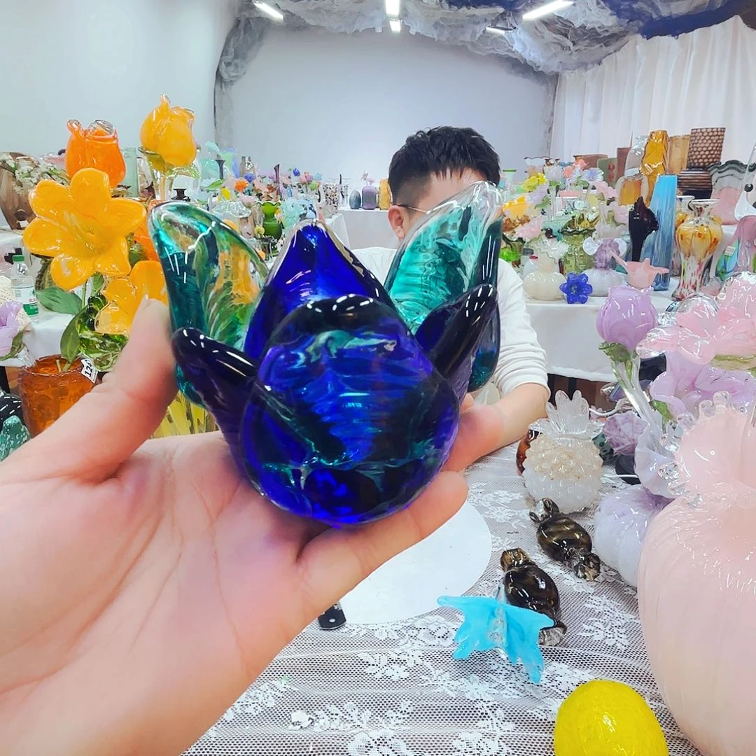 琉璃花瓶花器艺术品