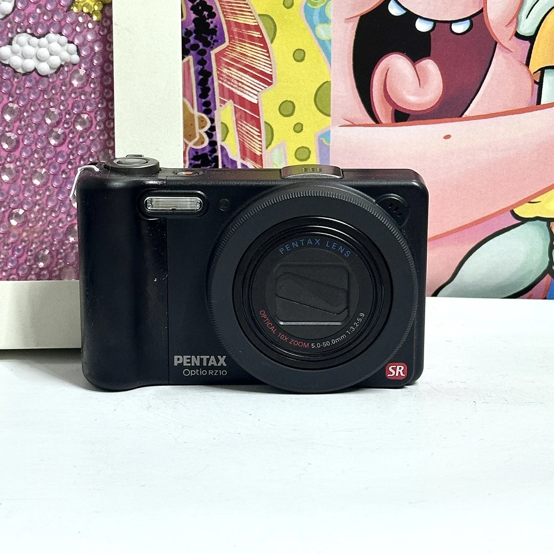 9新 Pentax/宾得 rz10 1400万像10倍光学变焦 自带磨皮感 中文
