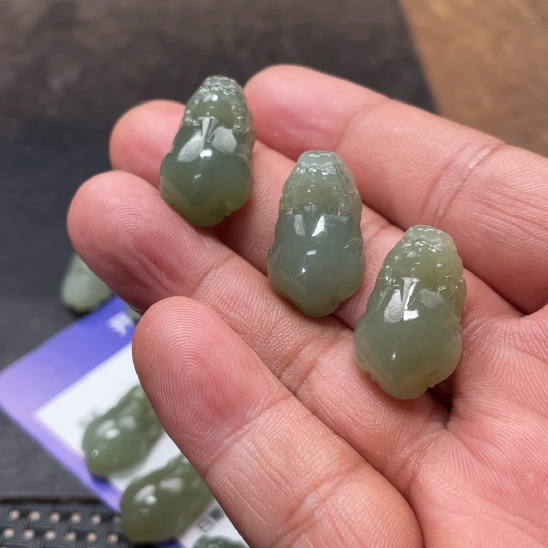 和田玉未镶嵌颈饰多样性发货拍一发一