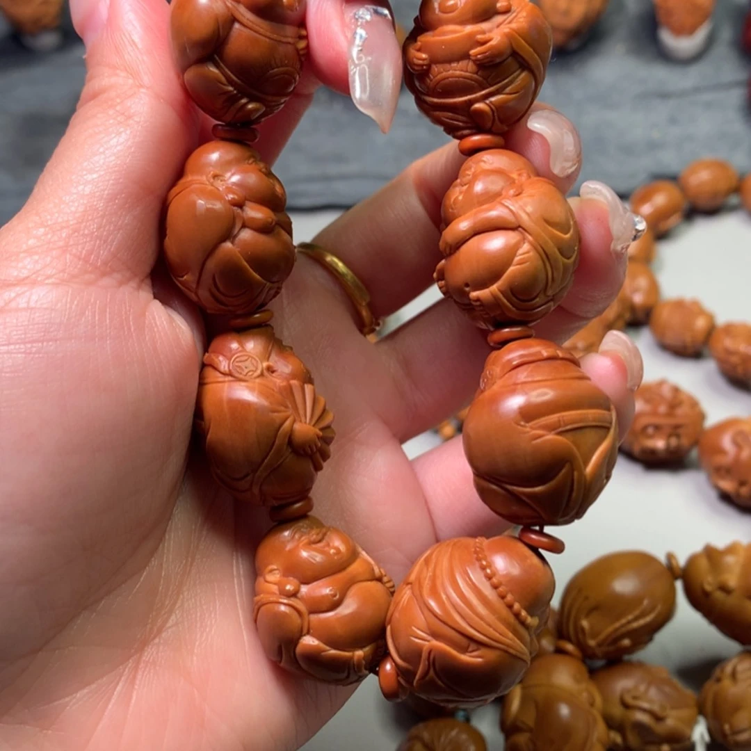 【闪购商品】橄榄核手串/手链清**徐财迷手串