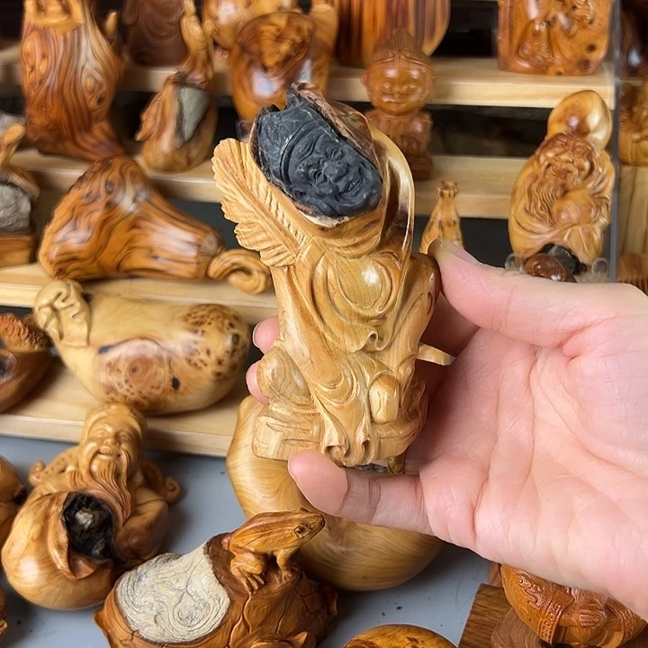 柏木其他木石双雕