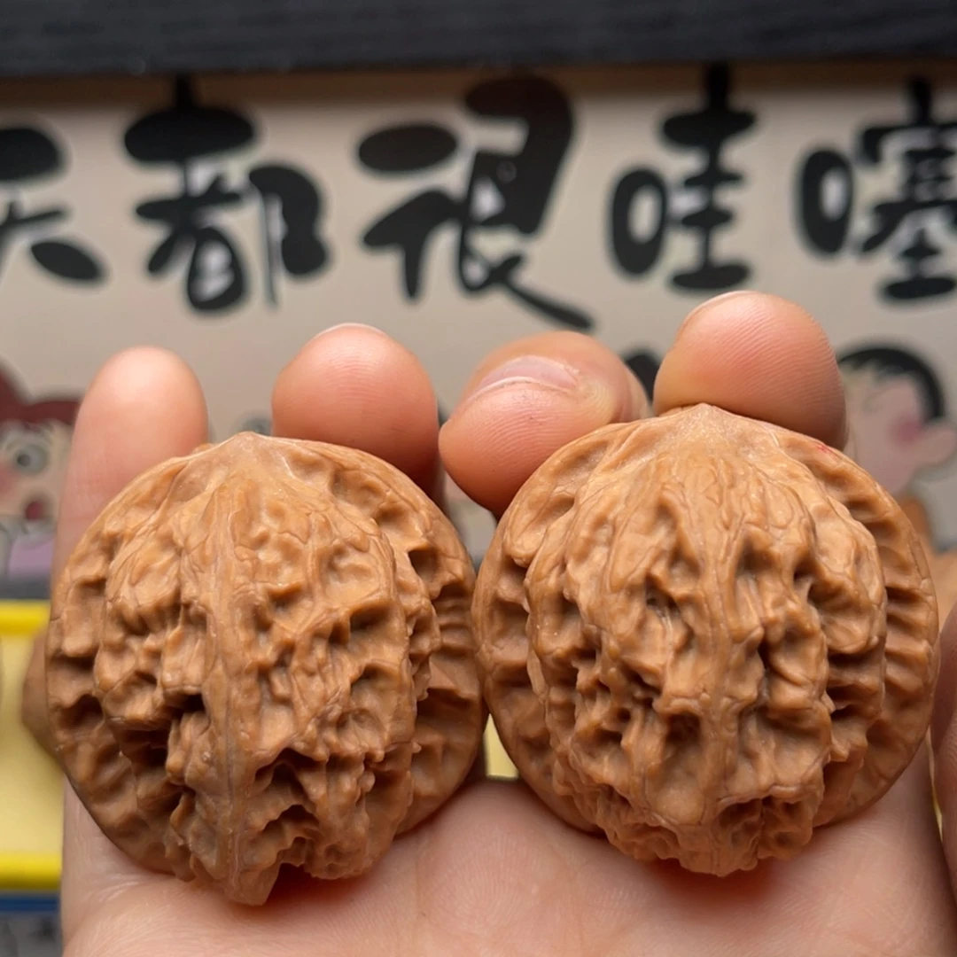 文玩核桃吊坠38野狼