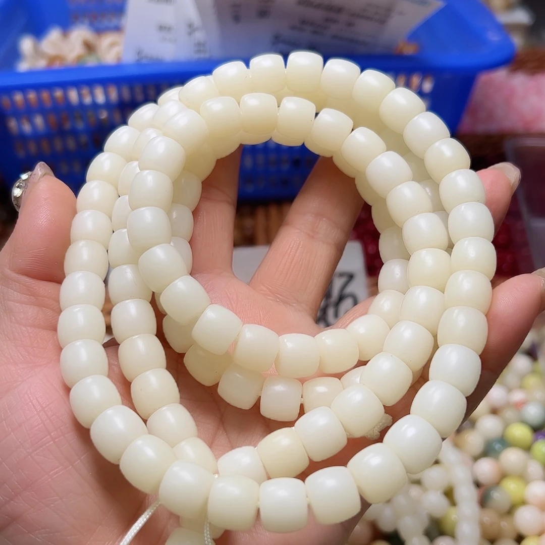 菩提根/象牙果吊坠卡11白玉直切110颗