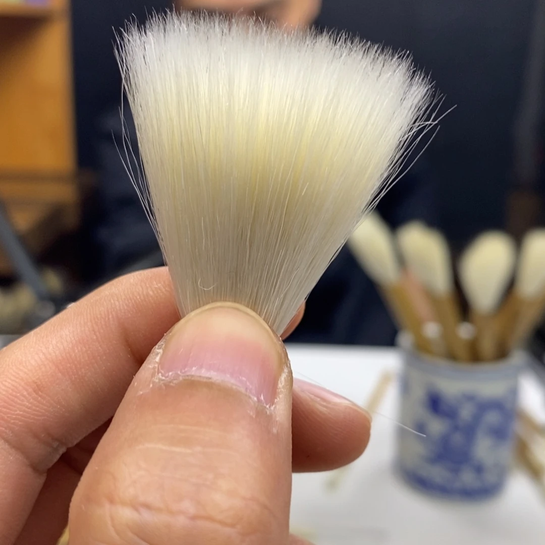 放漏02号，4.2出峰，1.0口径，纯细嫩光峰羊毫