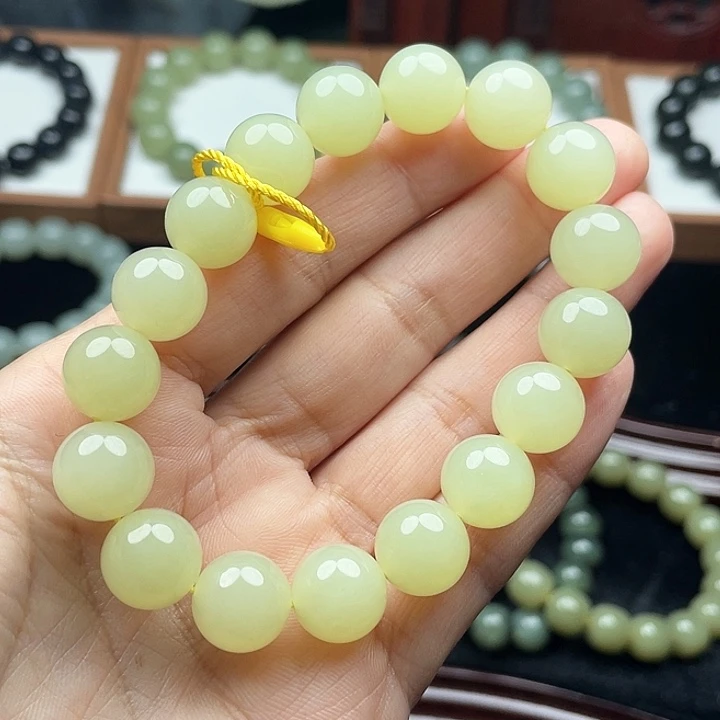 老***k和田玉未镶嵌手串