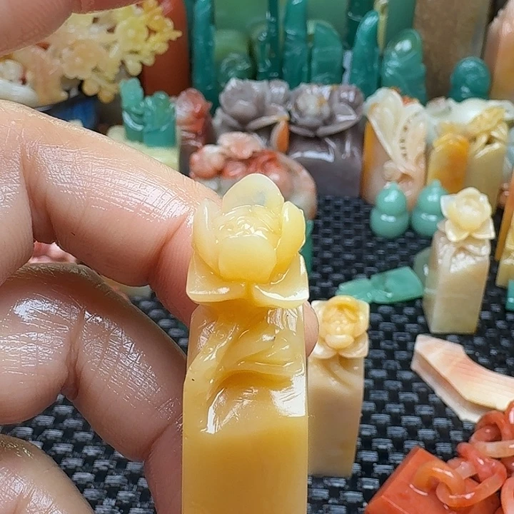 青田石真真正正章