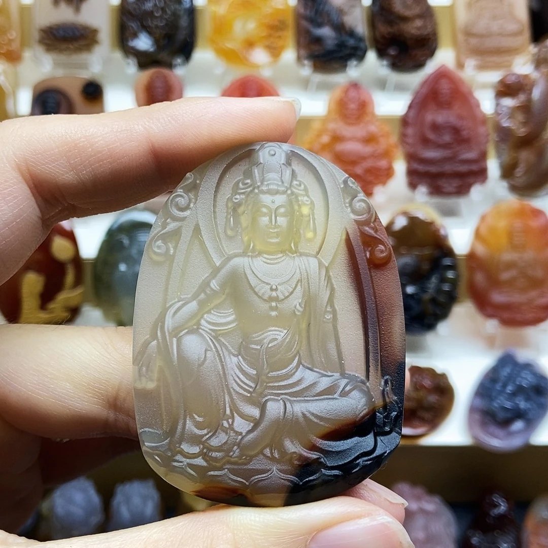 玛瑙/玉髓未镶嵌颈饰