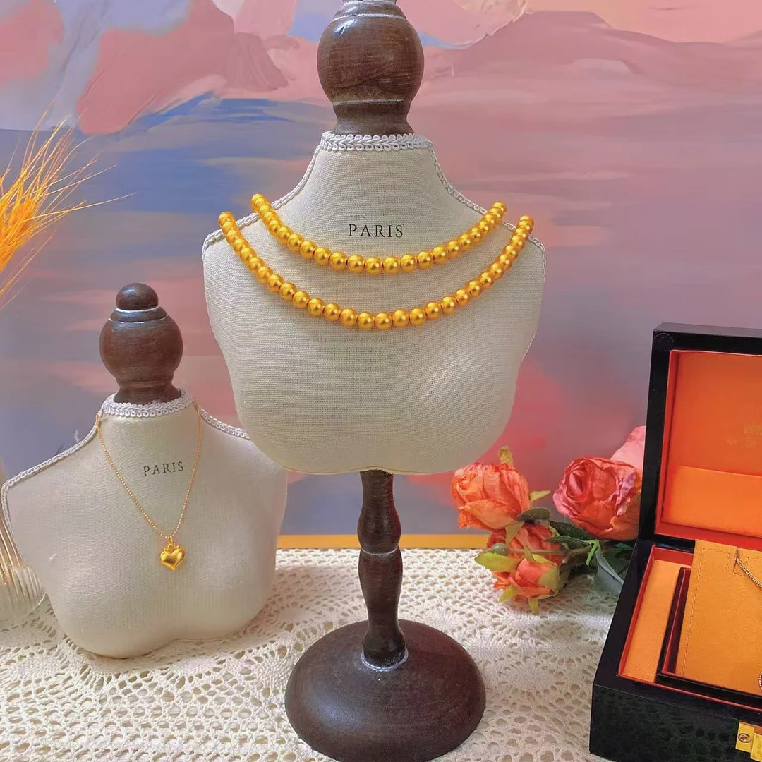 QIAMI AC 洽米高定【卡8老型珠项链】 新国潮时尚轻奢百搭款