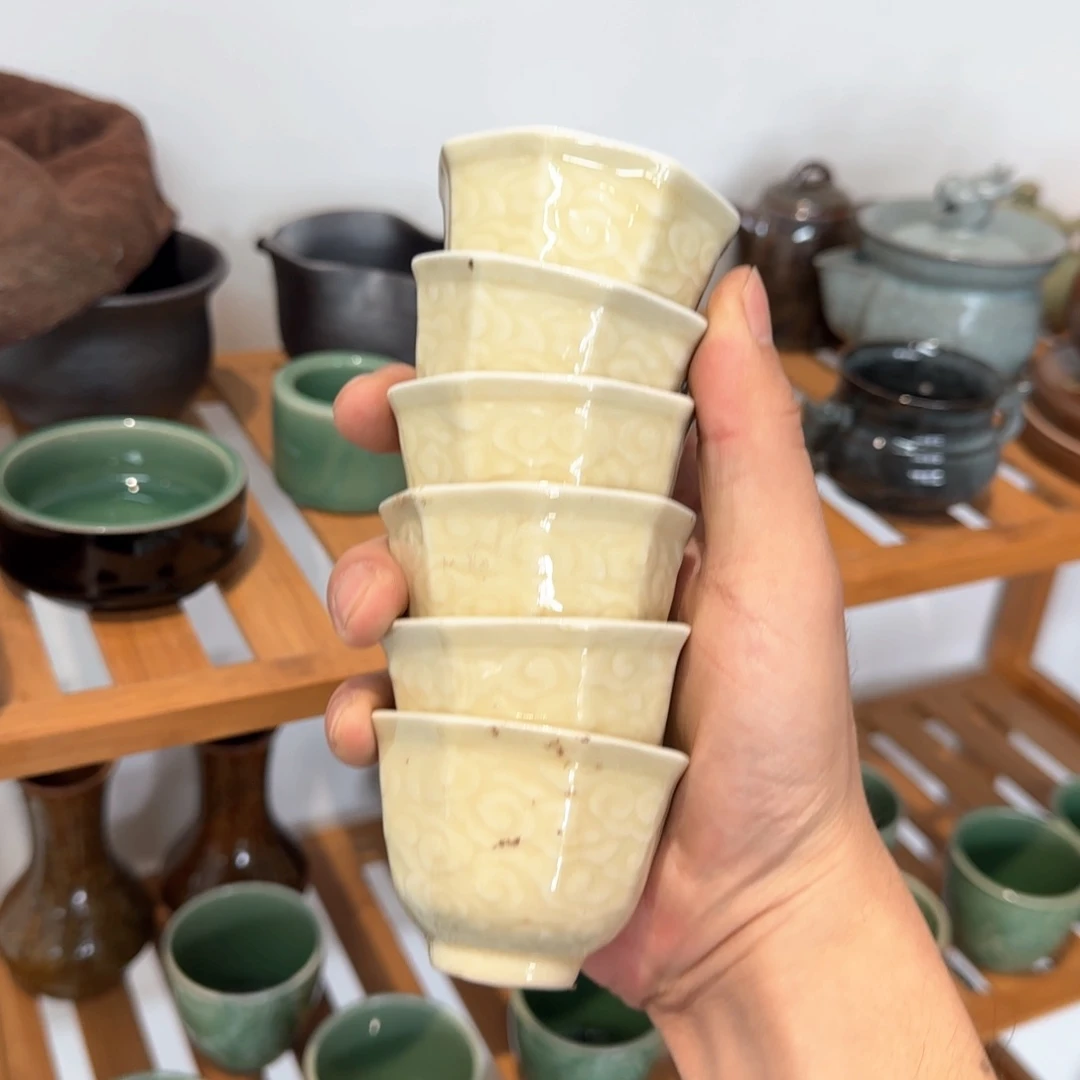 小金茶具青瓷茶器