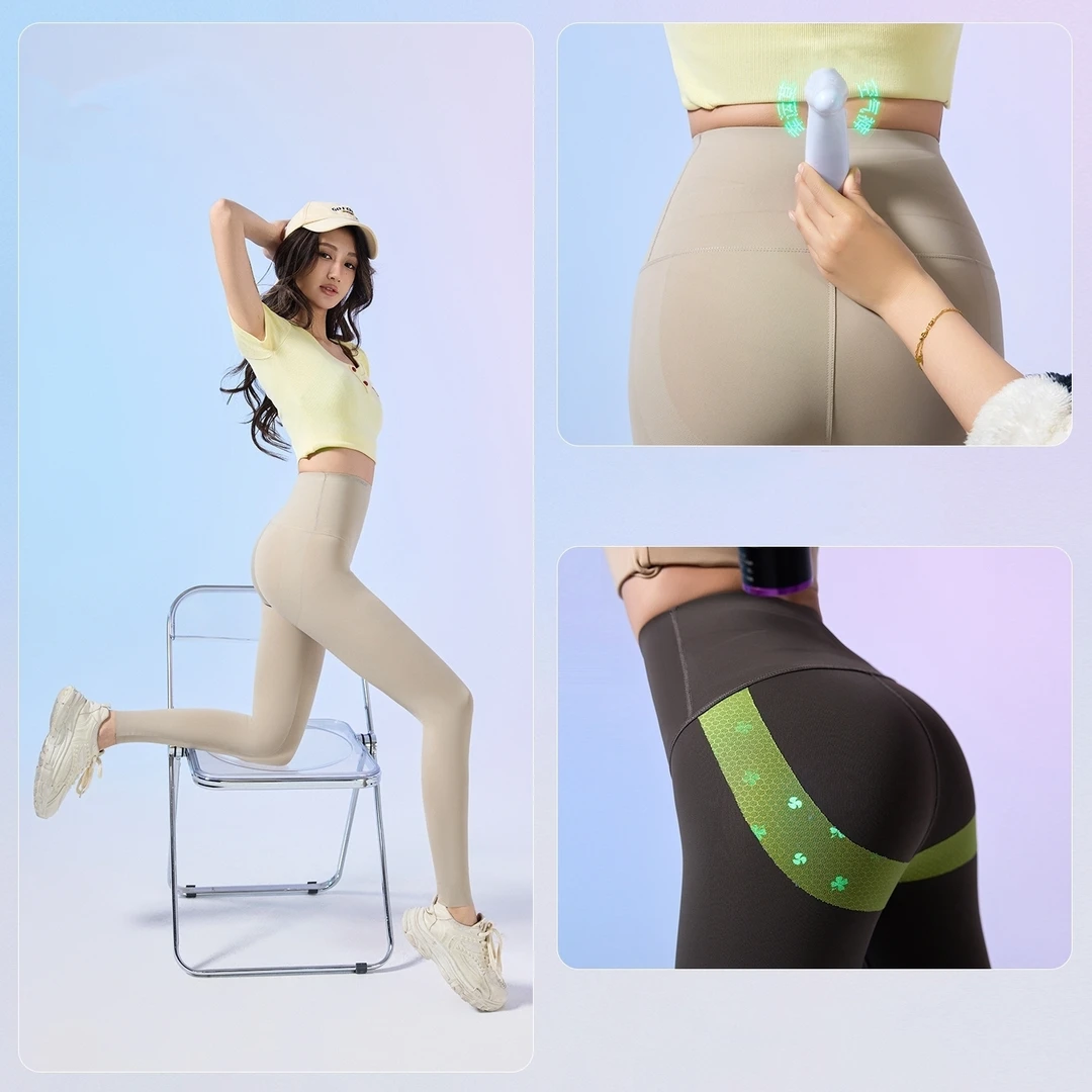 春夏薄新款高腰收腹塑形显瘦裸感服帖舒适百搭外穿打底裤鲨鱼裤