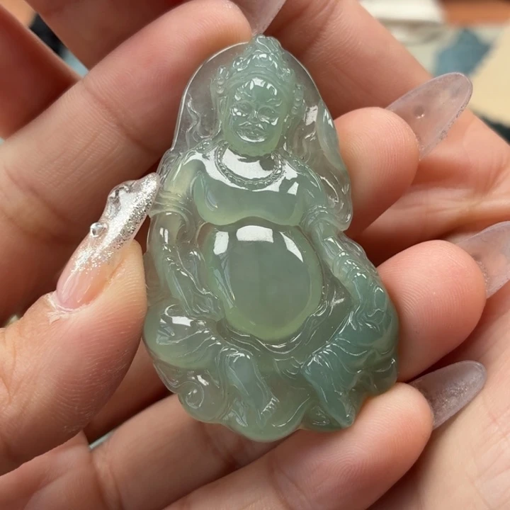 翡翠未镶嵌颈饰天然翡翠a货