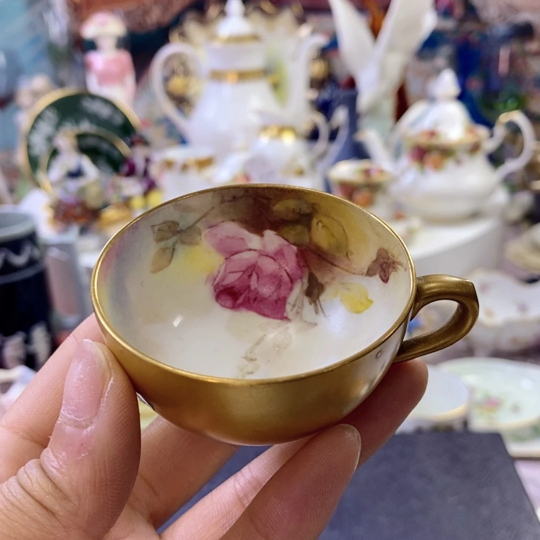 瓷器欧瓷咖啡杯水晶杯