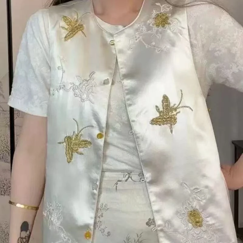 2025新款春季新中式国风女装马甲-2025A0039-乖乖