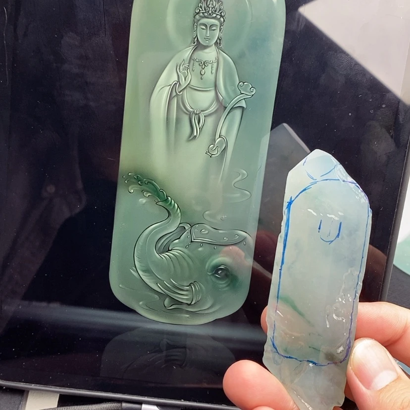 【闪购商品】定制翡翠未镶嵌包工