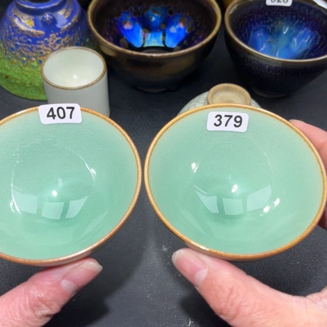 朱***飞茶盏407 379 建盏单盏太好看了吧……