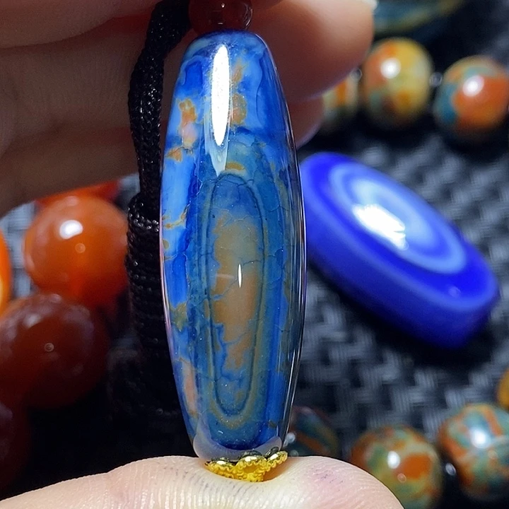 没***兴未镶嵌颈饰玛瑙/玉髓