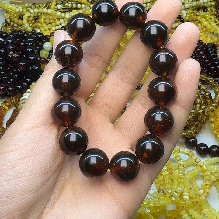 琥珀未镶嵌珠宝奇石