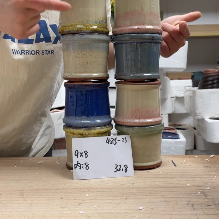 紫砂花盆多肉陶土花盆微瑕23