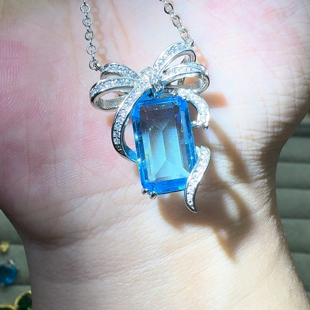 绿水晶戒指银S925镶嵌