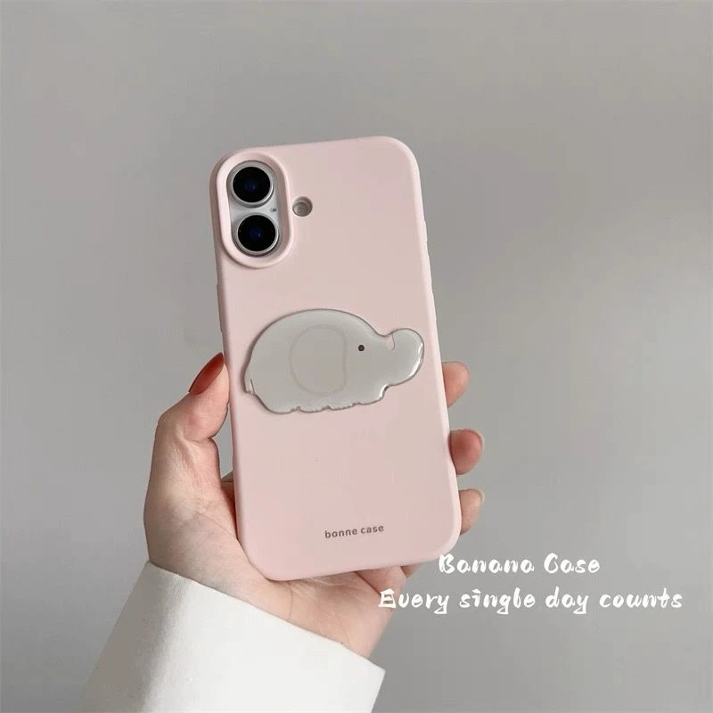 英文适用苹果15promax手机壳iPhone13/14可爱16/11软萌12