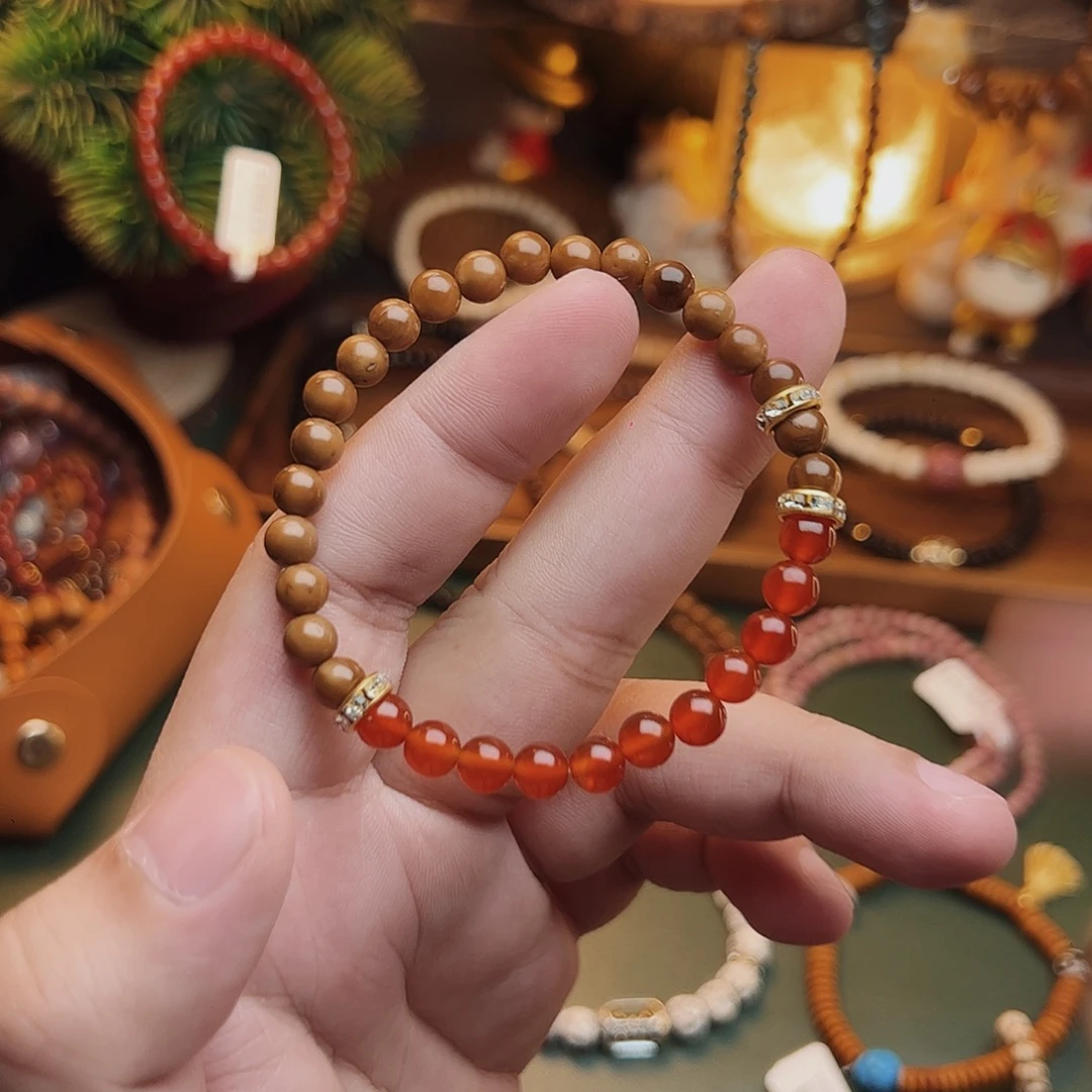 玛瑙/玉髓合金手链