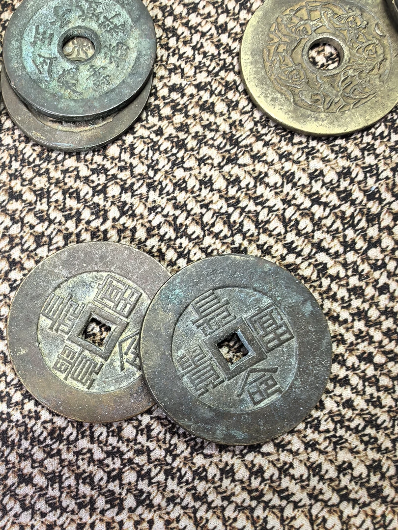 特色工艺品铜币花钱翻砂铸造