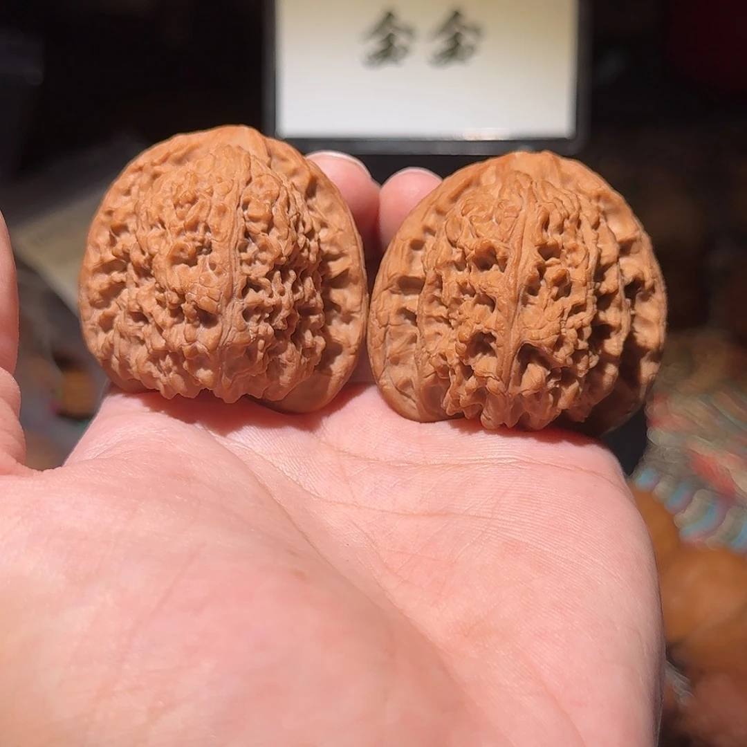 把件文玩核桃720逐鹿南疆石，尺寸46