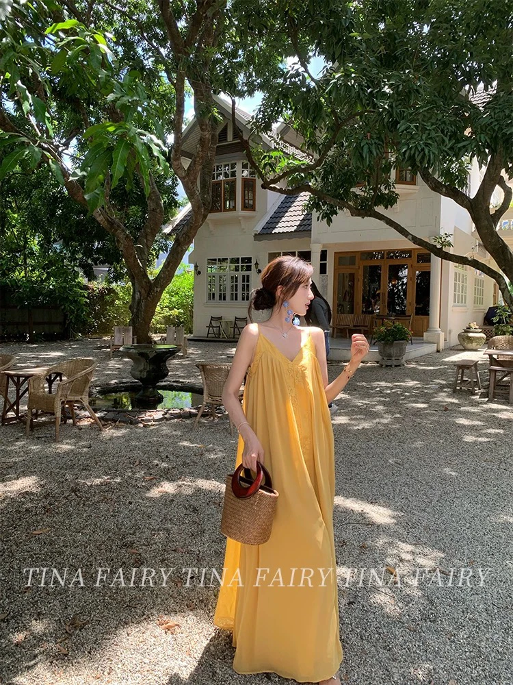 tina fairy/黄色长裙