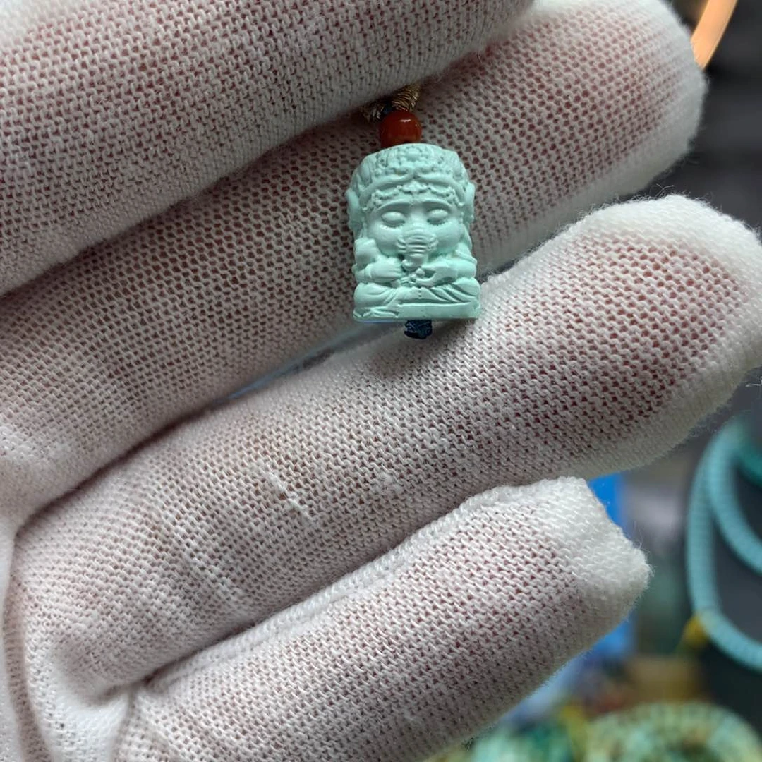 绿松石挂件未镶嵌