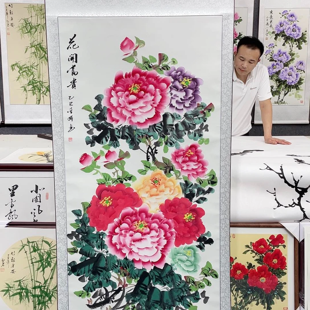 国画手绘画绘画作品