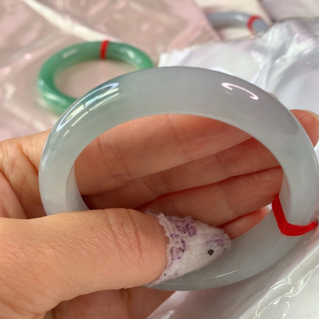 翡翠未镶嵌手镯翡翠手镯54