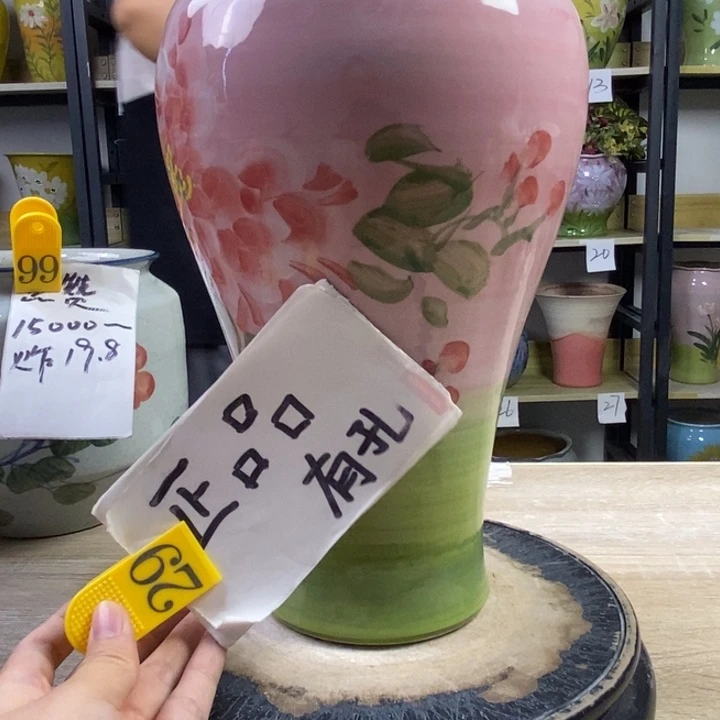 景德镇高温陶瓷花盆