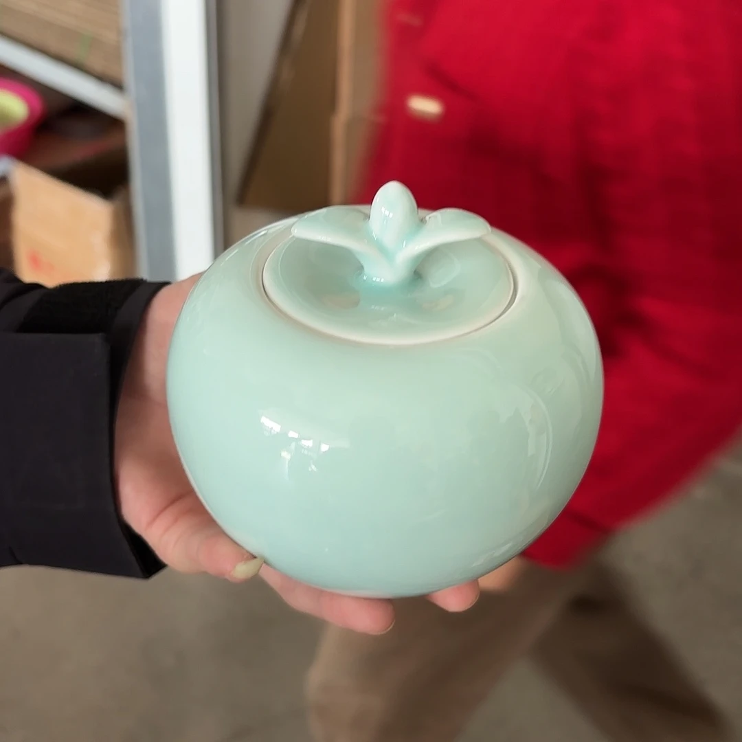 龙泉云间青瓷小米茶器