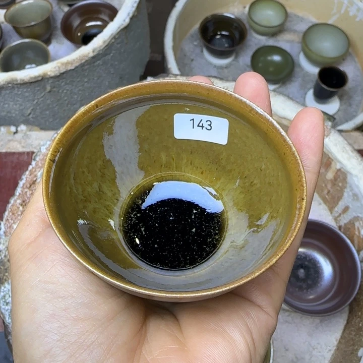 茶盏青钰龙窑茶具143