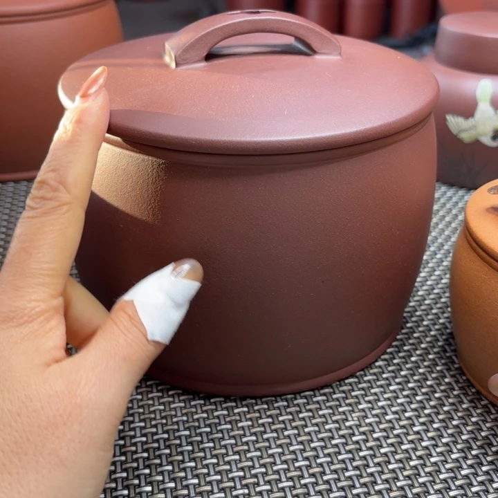 紫砂茶叶罐中高端紫砂茶叶罐
