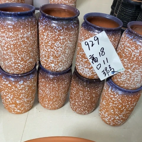 红陶粗陶花盆929