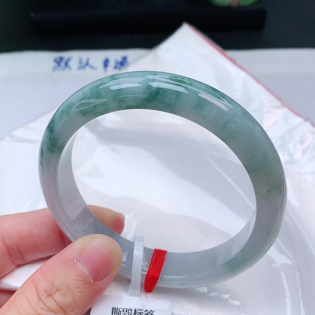 未镶嵌手镯翡翠57-58圈