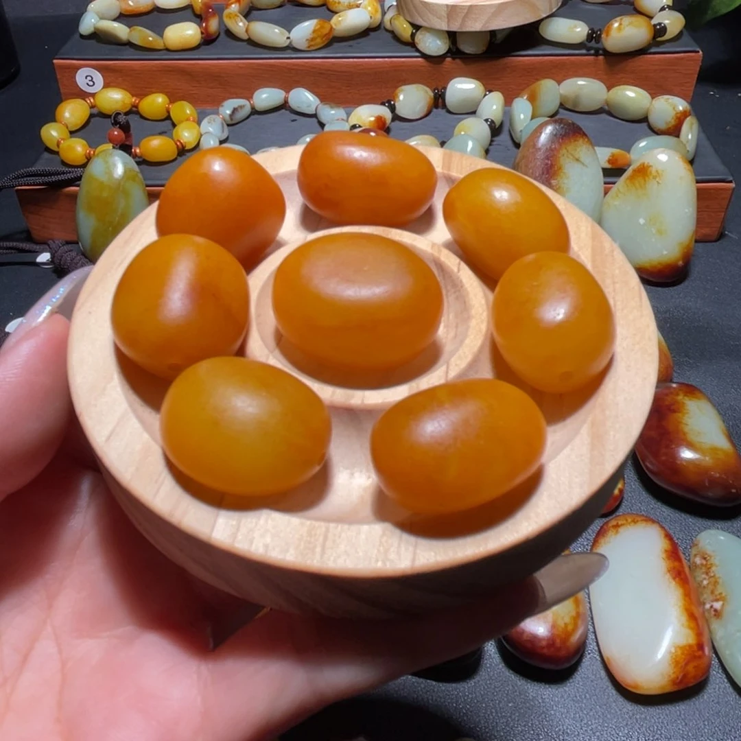 和田玉未镶嵌颈饰从**北