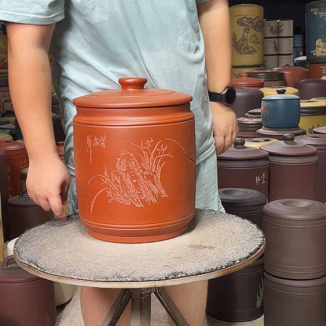 紫砂茶叶罐茶叶罐