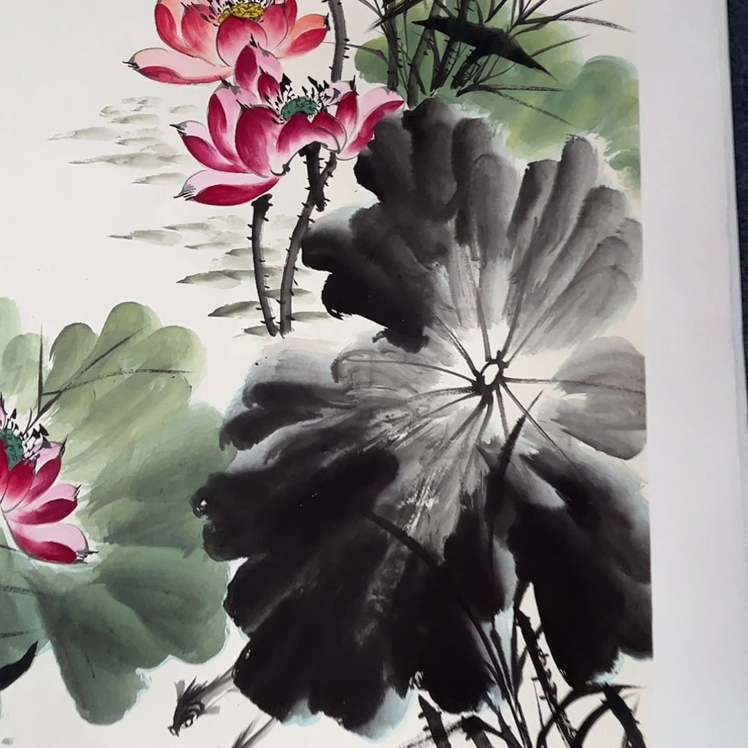 国画国画作品宣纸纯手绘