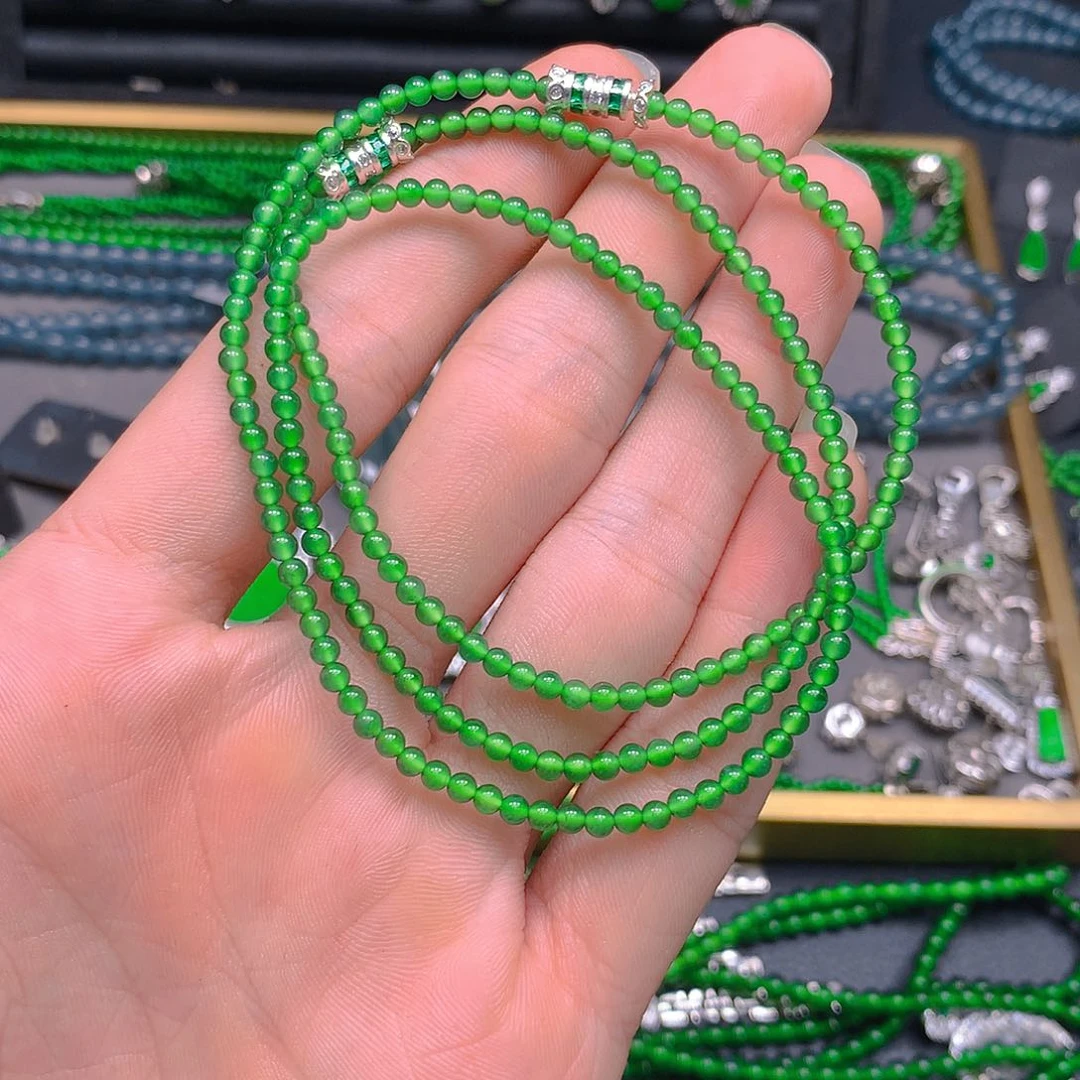 未镶嵌手链翡翠天然