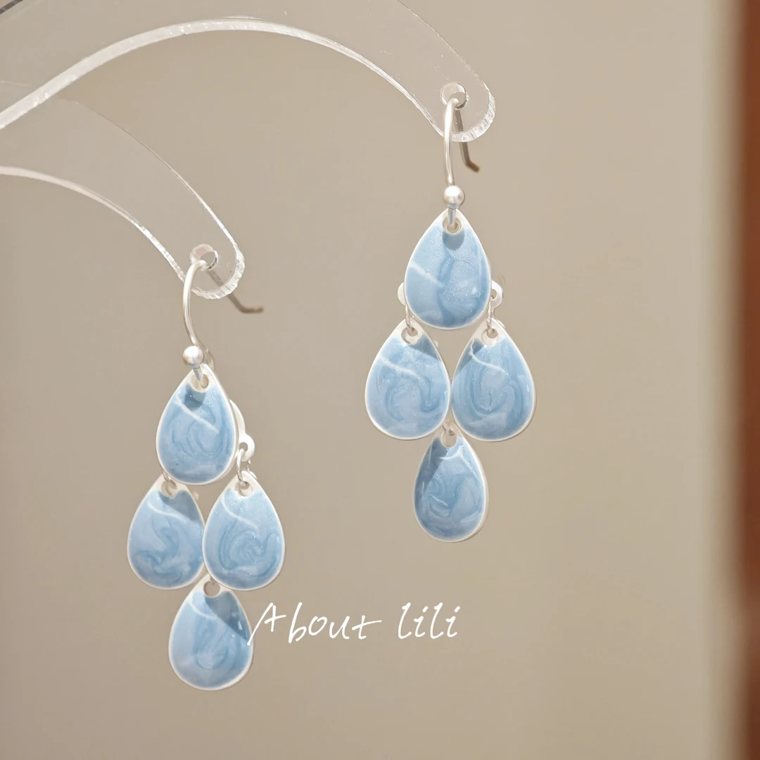 铜合金耳饰 [有耳夹]显白设计复古质感流苏耳环高级感气质耳钉