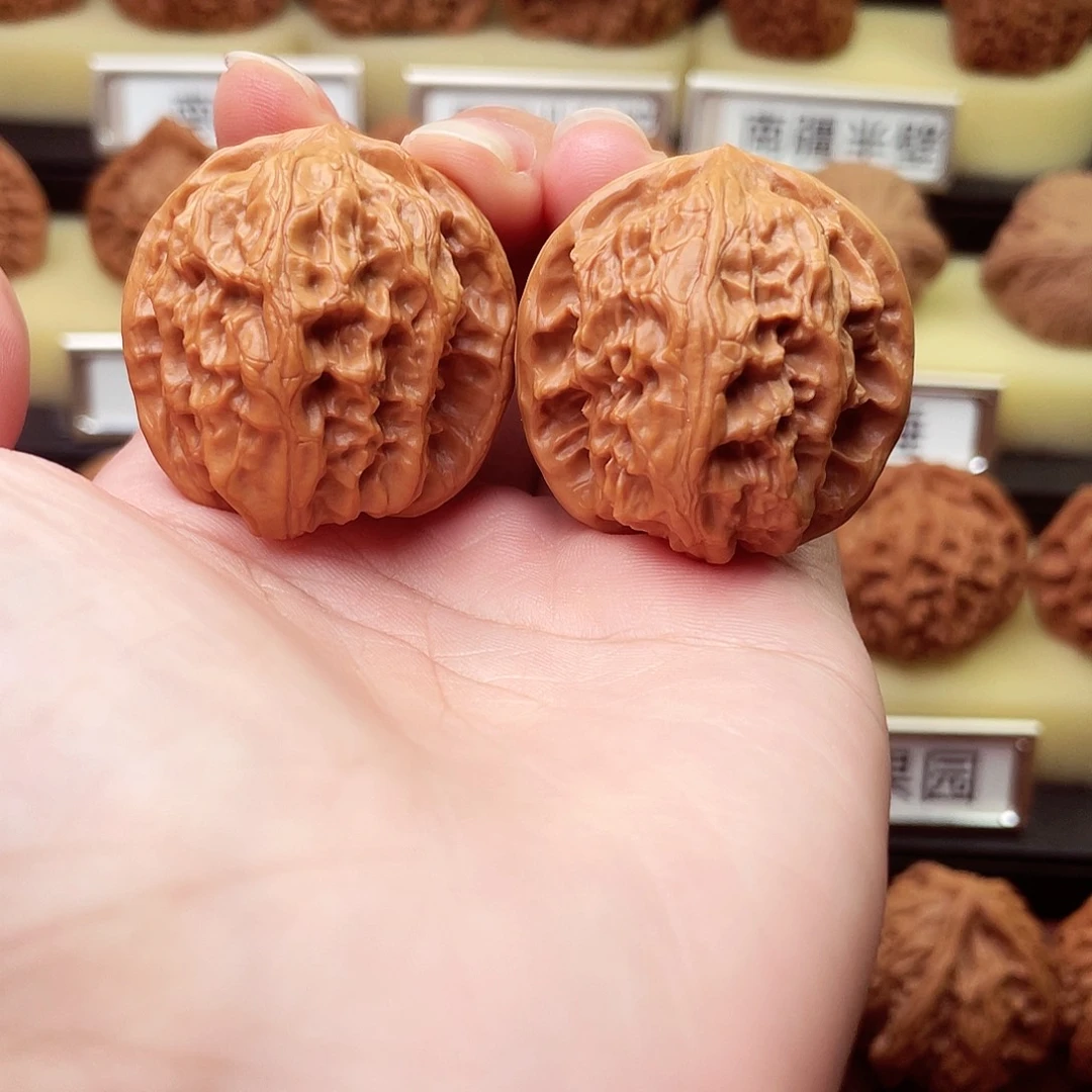 吊坠文玩核桃野狼36尺607