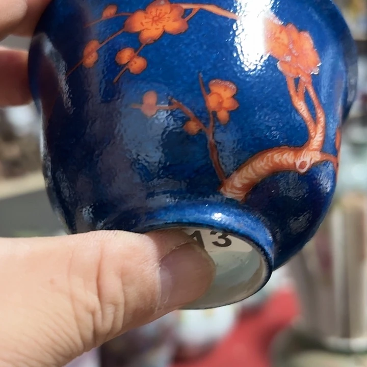 郑***花摆件陶瓷摆件不固定一件