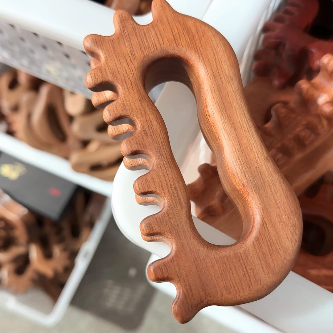 红檀木中号豆豆推板瑕疵