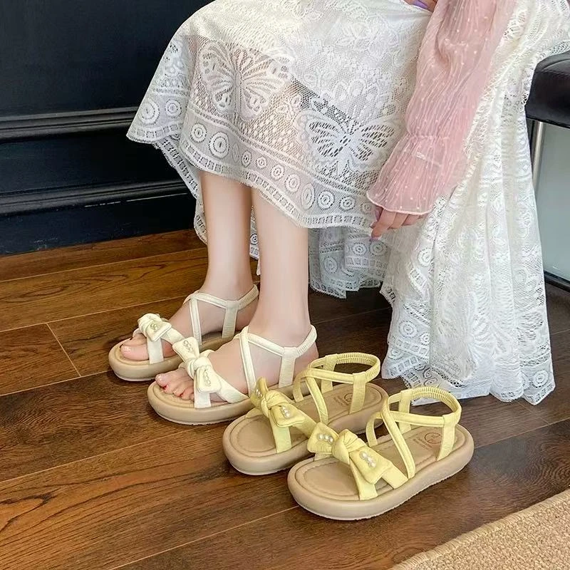 春夏法式拖鞋女新款配裙子仙女风凉鞋935-3